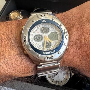 RARE Citizen Promaster ana digi diver 100m c451 mens watch